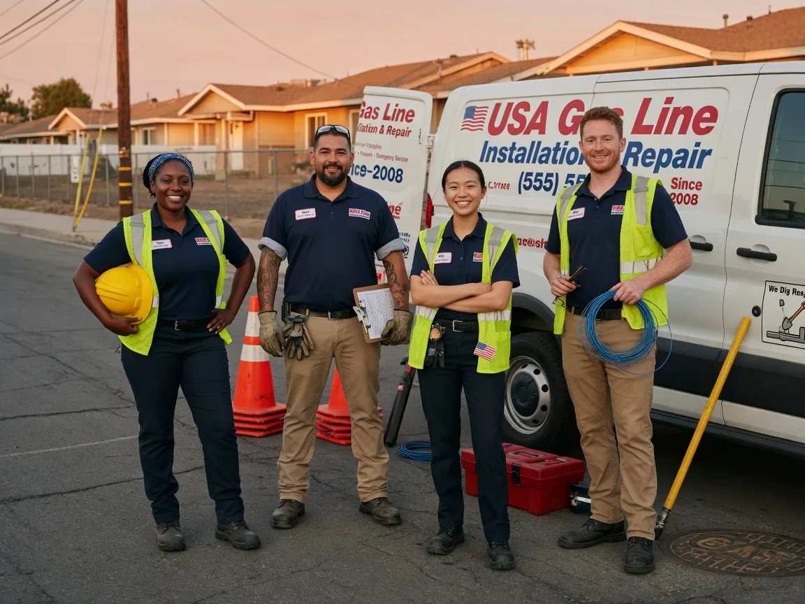 Gas Line Installation company in Portage, ME